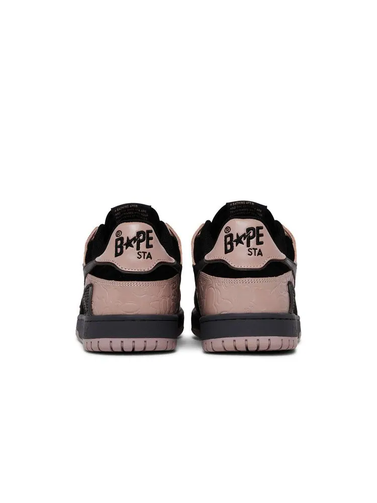 Кеды BAPE Sk8 Sta 'Pink Black' — изображение 7 из 9, розовый