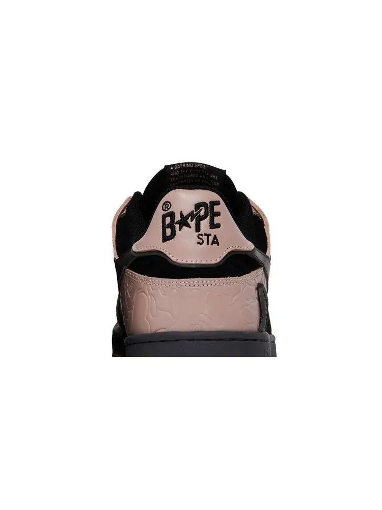 Кеды BAPE Sk8 Sta 'Pink Black' — изображение 8 из 9, розовый