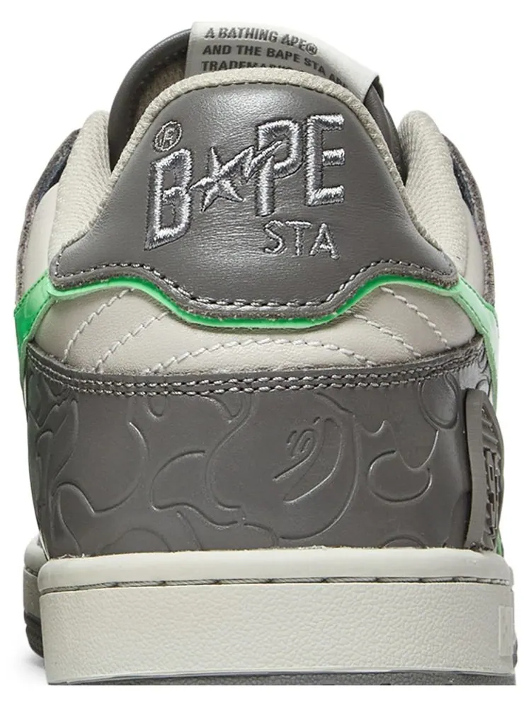 Кроссовки BAPE Sk8 Sta 'Grey Green' — изображение 7 из 8, серый