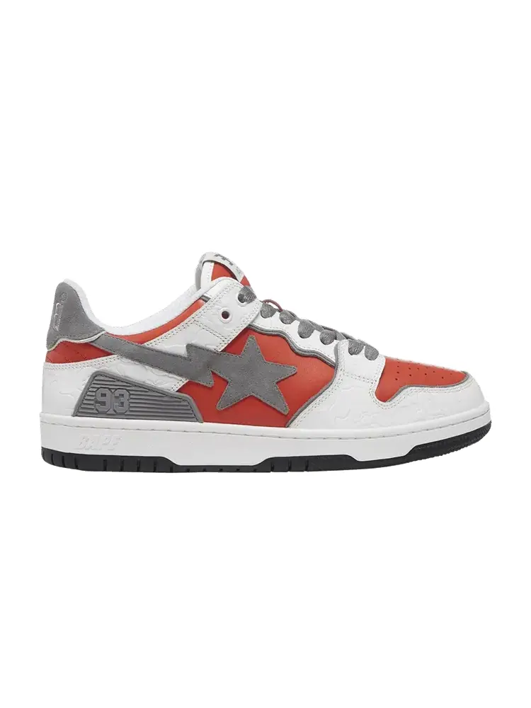 Кроссовки BAPE Wmns Sk8 Sta #4 L1 — изображение 1 из 1, красный