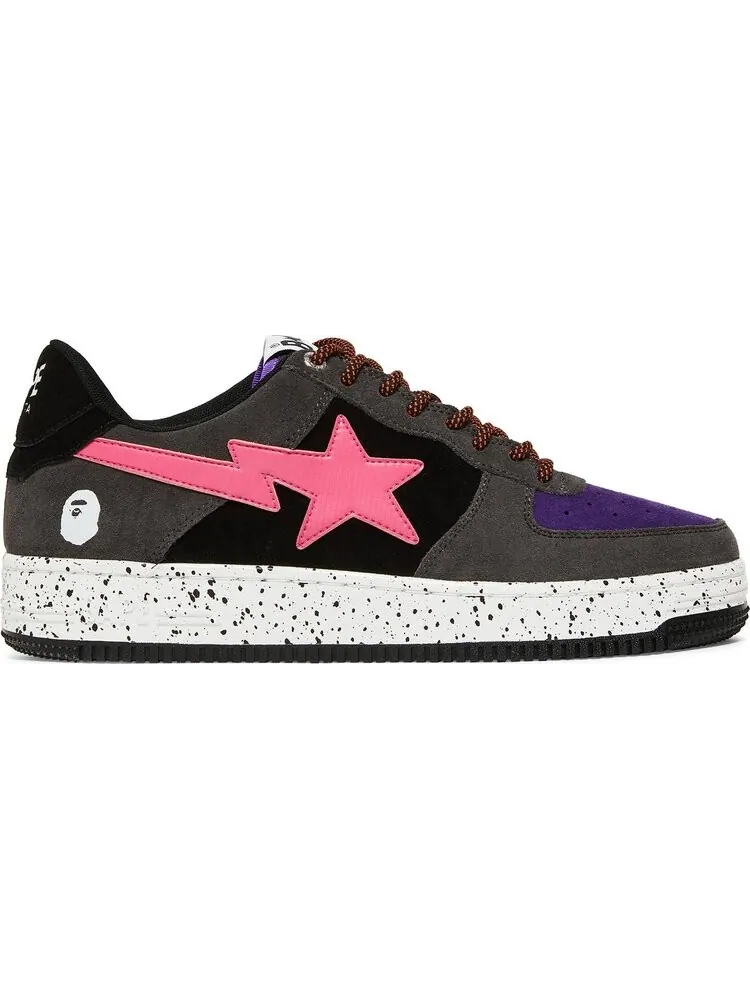 Кроссовки Bapesta #2 Black Pink — изображение 1 из 8, черный