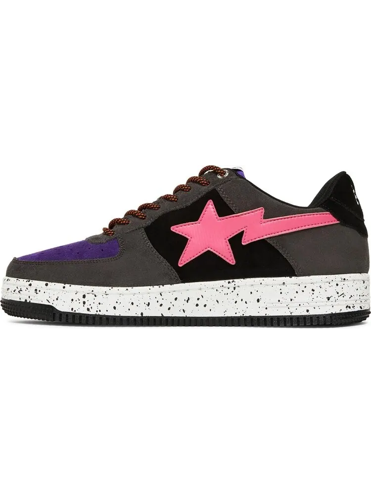 Кроссовки Bapesta #2 Black Pink — изображение 3 из 8, черный