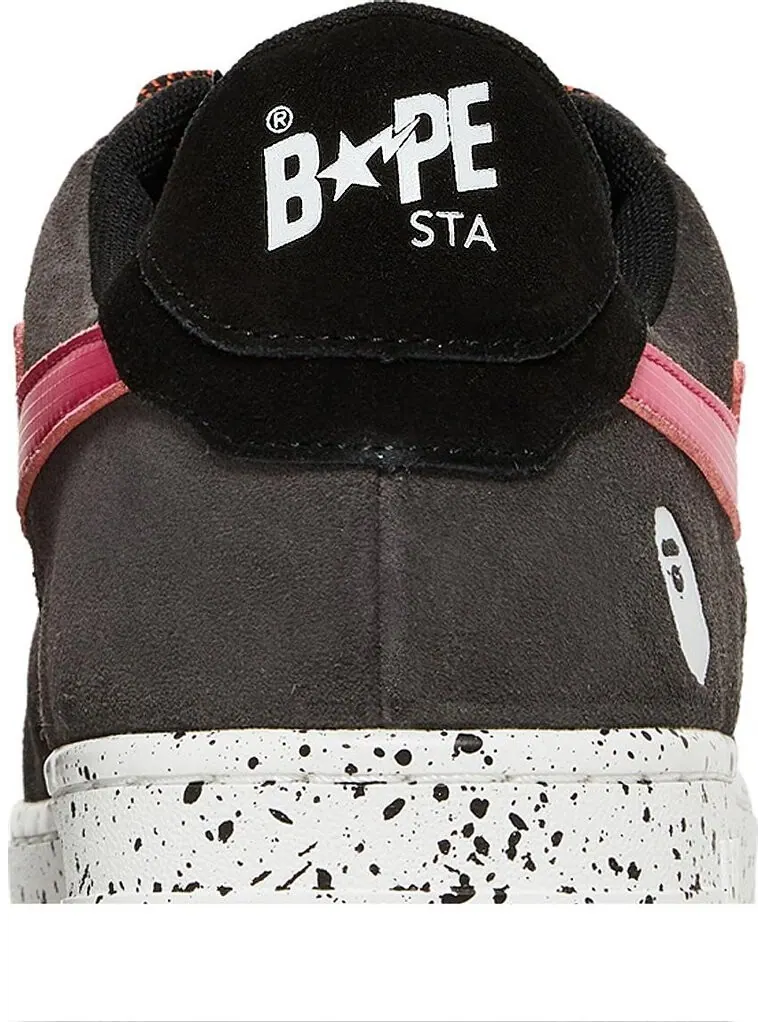 Кроссовки Bapesta #2 Black Pink — изображение 7 из 8, черный