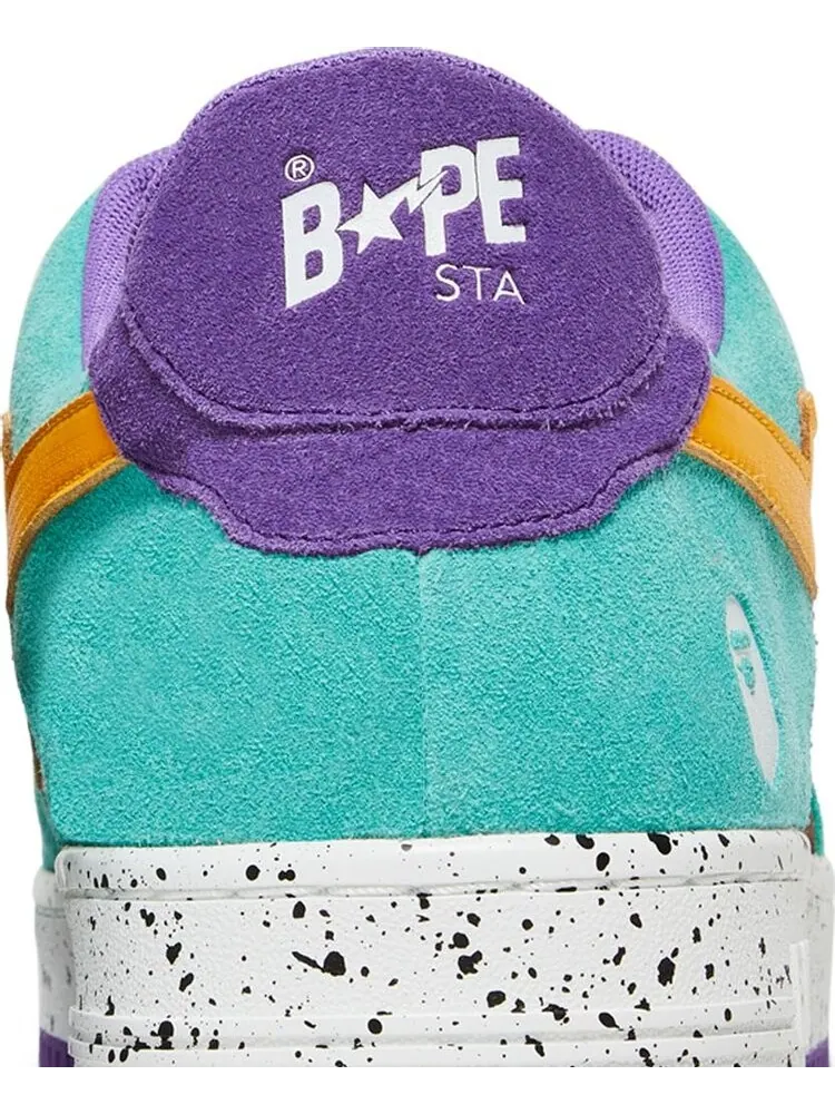 Кроссовки Bapesta #2 Brown Yellow — изображение 7 из 8, коричневый