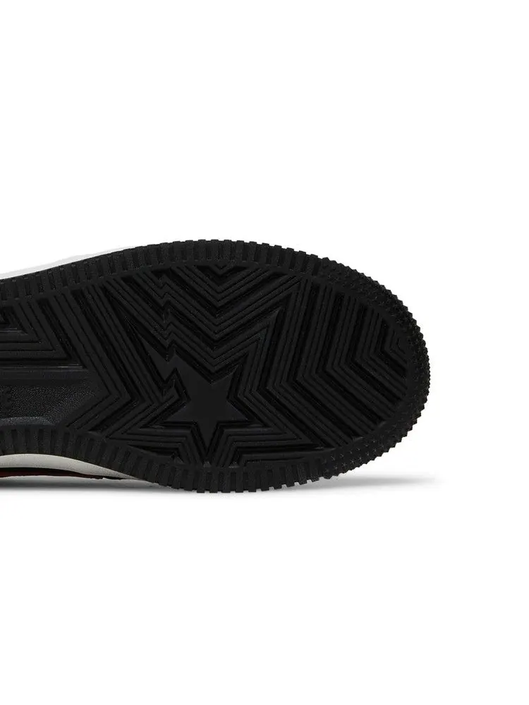 Кроссовки BAPE Bapesta Low 'Paint Splatter - Black' — изображение 6 из 9, черный