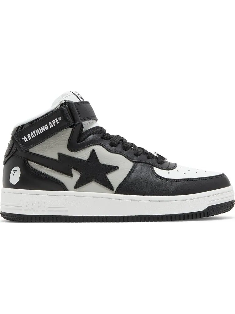Кроссовки Bapesta Mid Black — изображение 1 из 8, черный