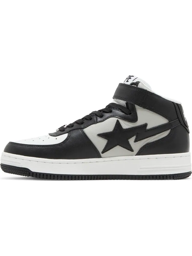 Кроссовки Bapesta Mid Black — изображение 3 из 8, черный