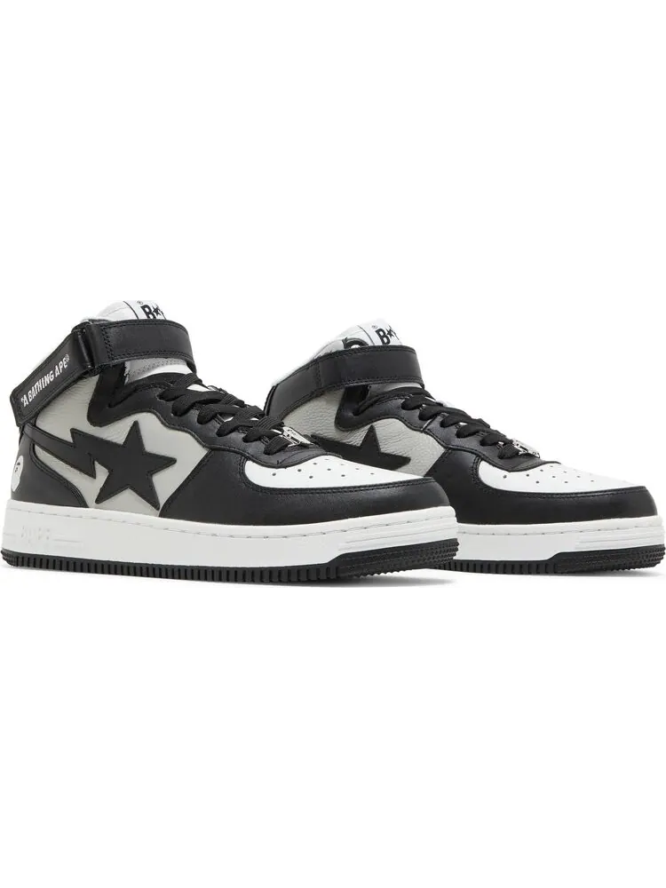 Кроссовки Bapesta Mid Black — изображение 8 из 8, черный