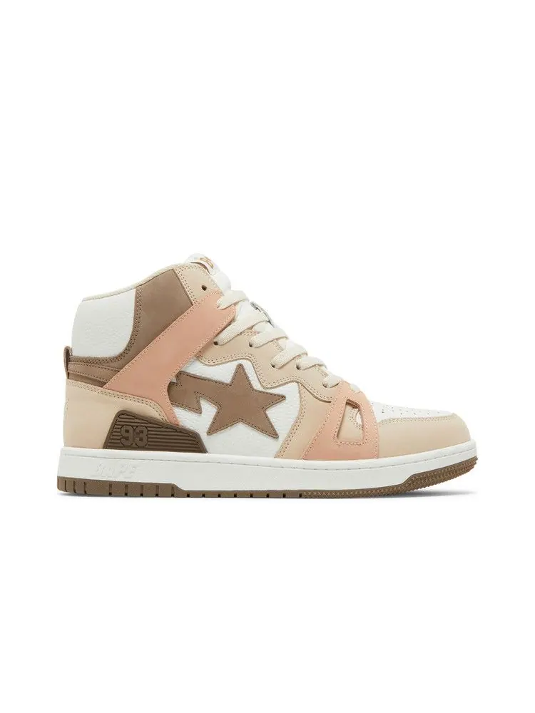Кроссовки Bape Sta 93 HI — изображение 1 из 8, коричневый