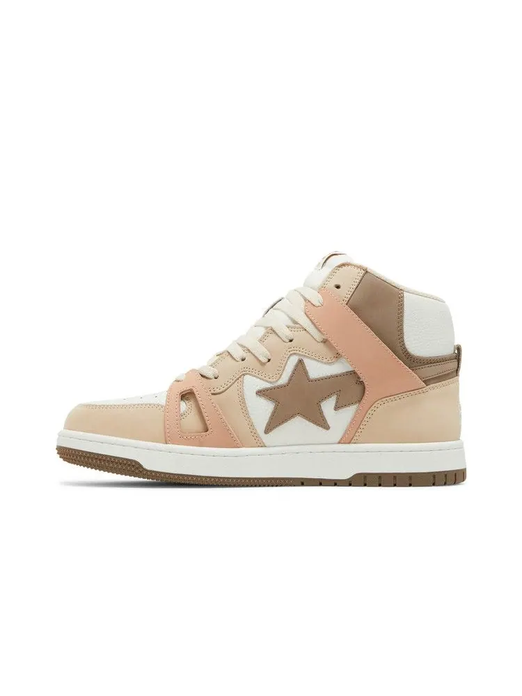 Кроссовки Bape Sta 93 HI — изображение 3 из 8, коричневый