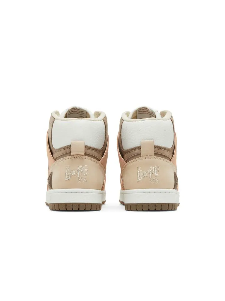 Кроссовки Bape Sta 93 HI — изображение 6 из 8, коричневый