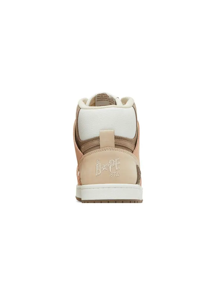 Кроссовки Bape Sta 93 HI — изображение 7 из 8, коричневый