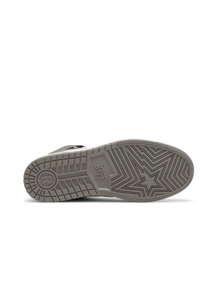 Кеды BAPE Bape Sta 93 HI 'Grey' — изображение 5 из 9, серый