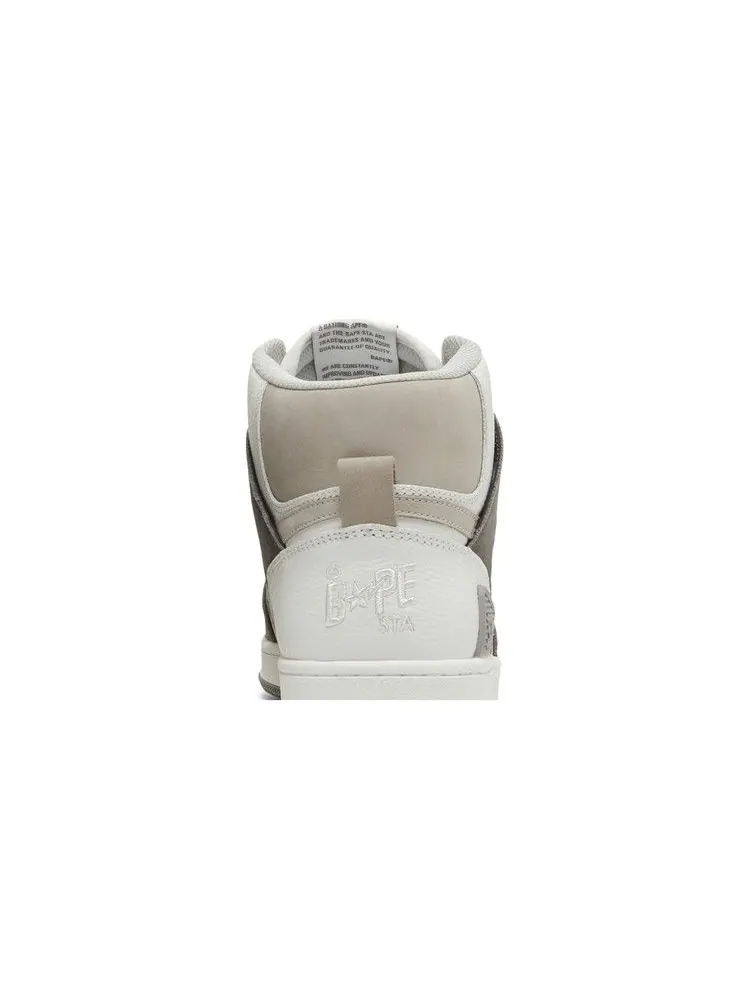 Кеды BAPE Bape Sta 93 HI 'Grey' — изображение 8 из 9, серый