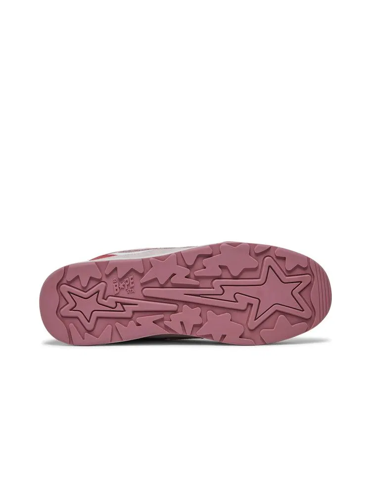 Кроссовки BAPE Roadsta #3 — изображение 4 из 8, розовый
