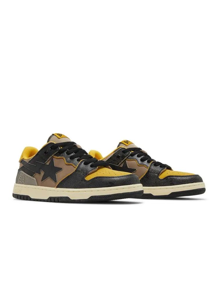 Кеды BAPE Sk8 Sta 'Yellow' — изображение 9 из 9, желтый