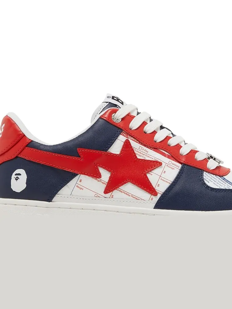 Кроссовки USPS x Bapesta Priority Mail Express Label — изображение 2 из 8, синий