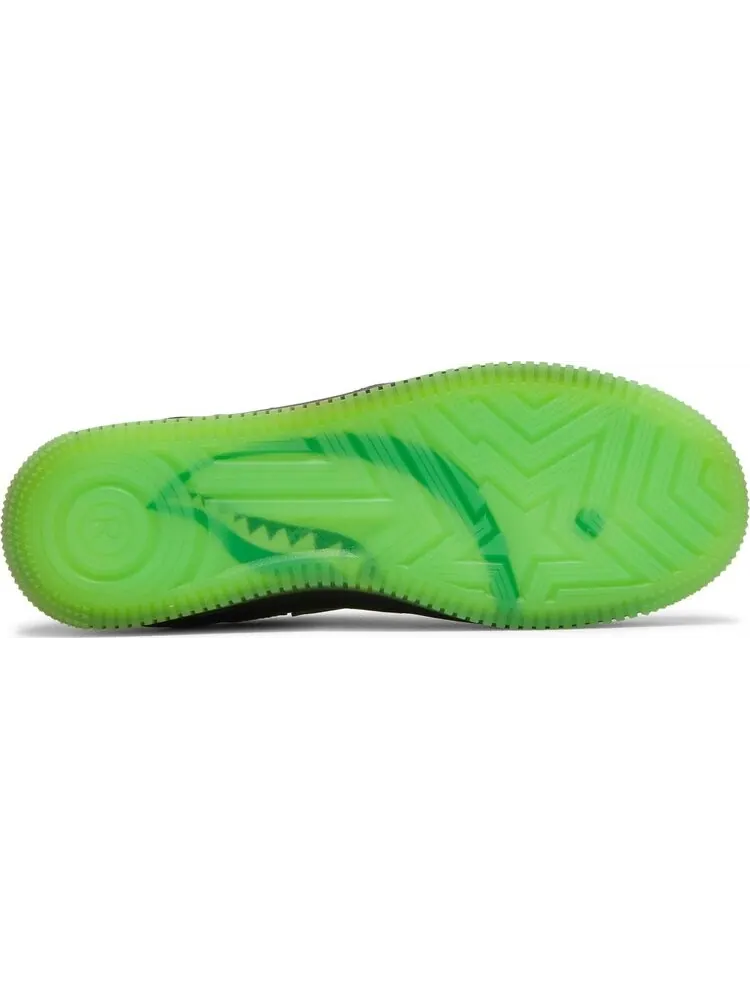 Кроссовки Razer x Bapesta Low M2 Neon Camo — изображение 4 из 8, зеленый