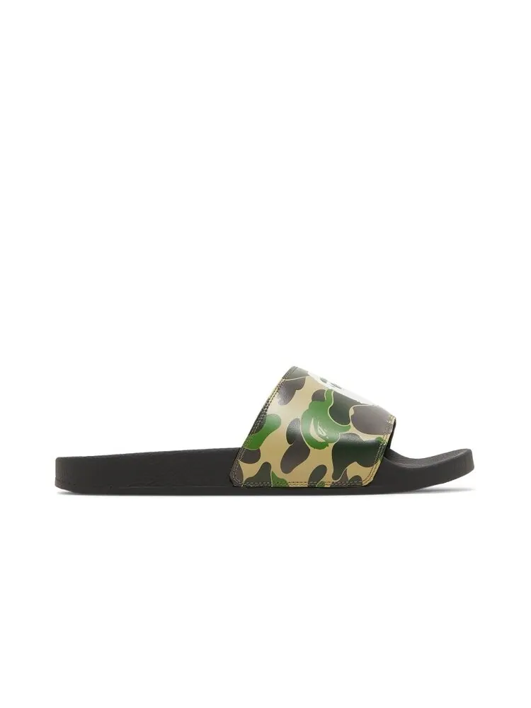 Кроссовки BAPE ABC Camo Slide — изображение 1 из 4, зеленый