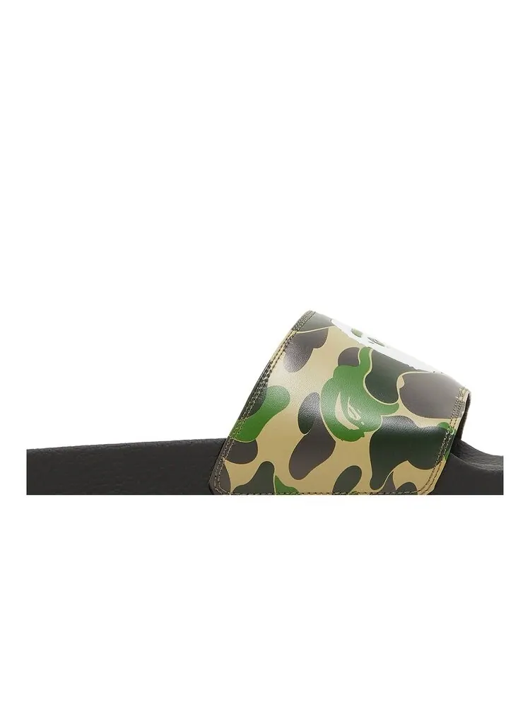 Кроссовки BAPE ABC Camo Slide — изображение 2 из 4, зеленый