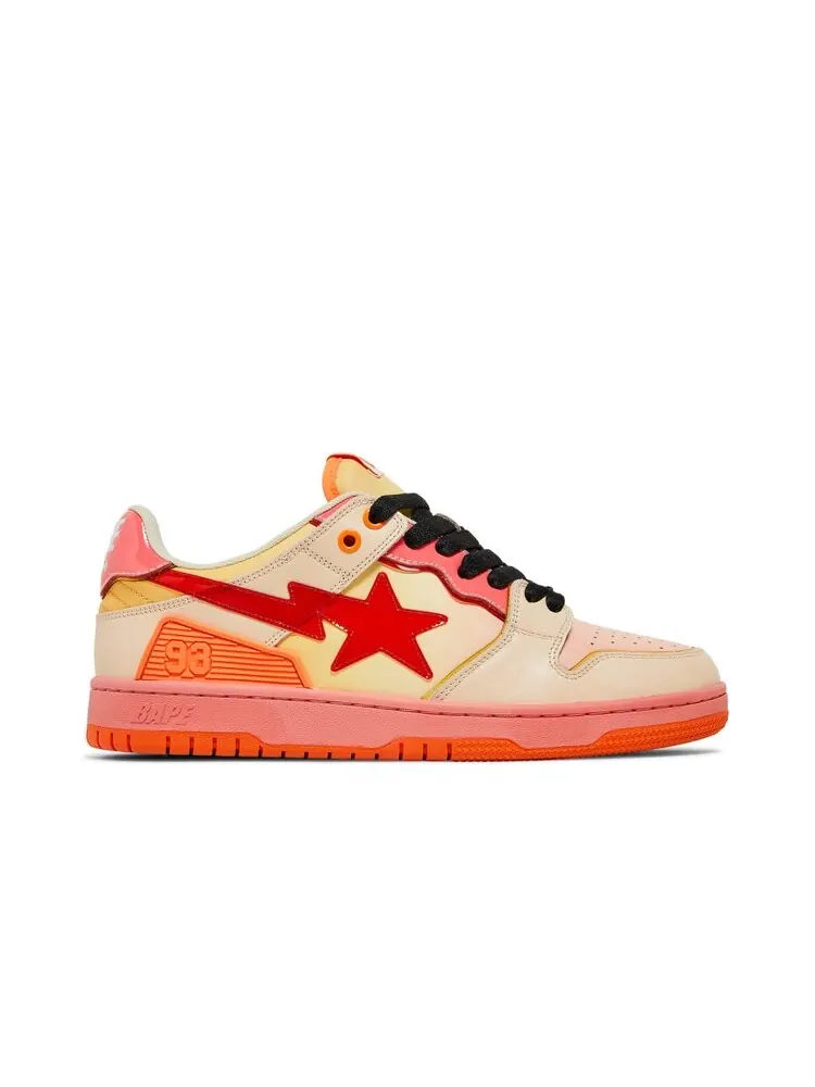 Кроссовки BAPE Sk8 Sta M1 — изображение 1 из 4, оранжевый