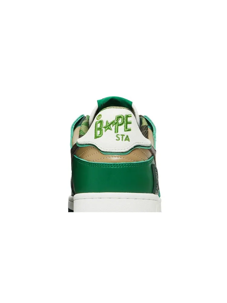 Кроссовки BAPE Sk8 Sta #2 — изображение 7 из 8, зеленый