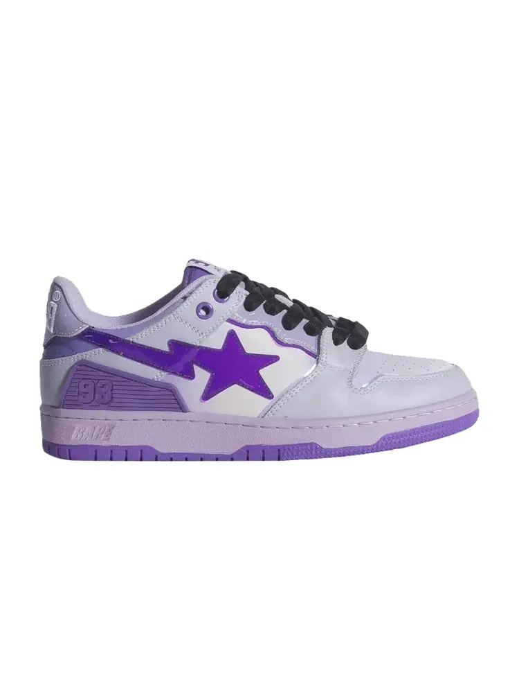 Кроссовки BAPE Wmns Sk8 Sta #1 L — изображение 1 из 1, фиолетовый