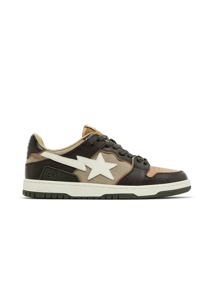 Кроссовки BAPE Sk8 Sta #13 — изображение 1 из 8, бежевый