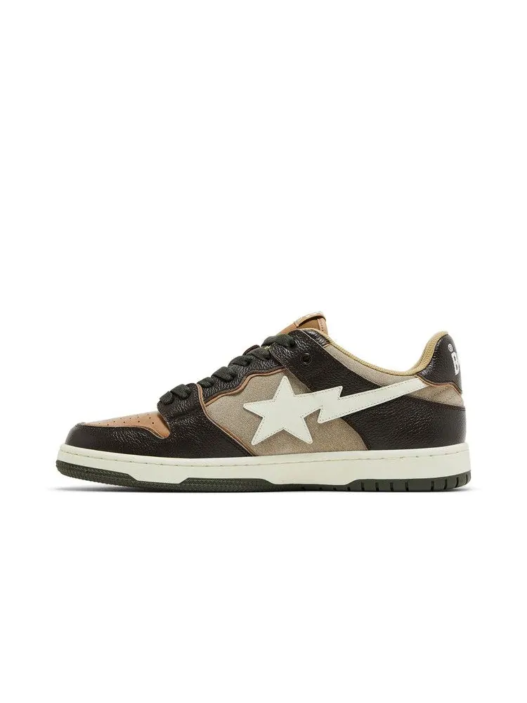 Кроссовки BAPE Sk8 Sta #13 — изображение 3 из 8, бежевый