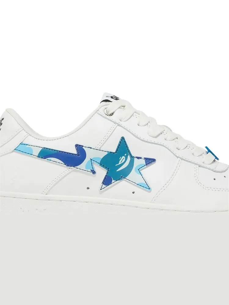 Кроссовки Bapesta ABC Camo - Blue 2022 — изображение 2 из 8, белый
