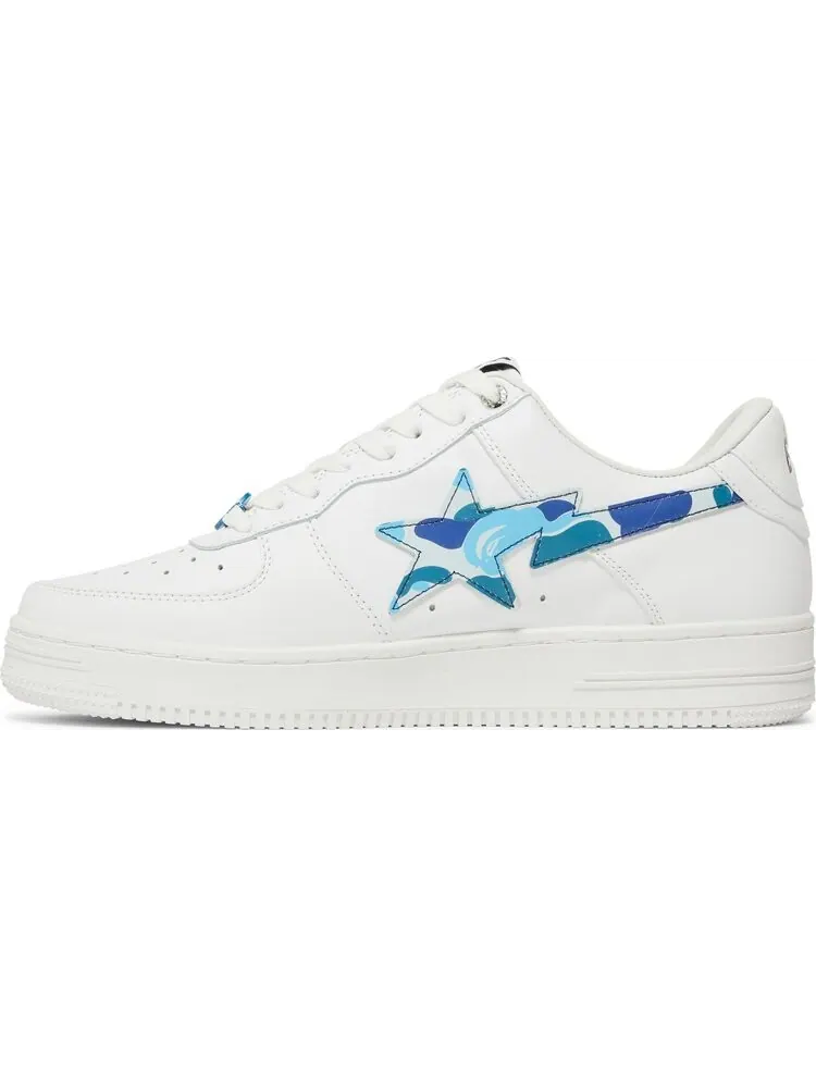 Кроссовки Bapesta ABC Camo - Blue 2022 — изображение 3 из 8, белый