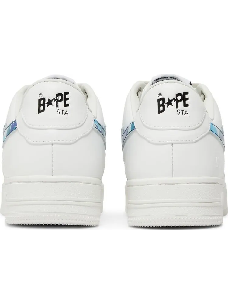 Кроссовки Bapesta ABC Camo - Blue 2022 — изображение 6 из 8, белый