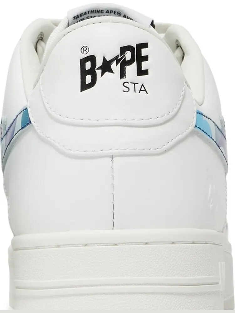 Кроссовки Bapesta ABC Camo - Blue 2022 — изображение 7 из 8, белый