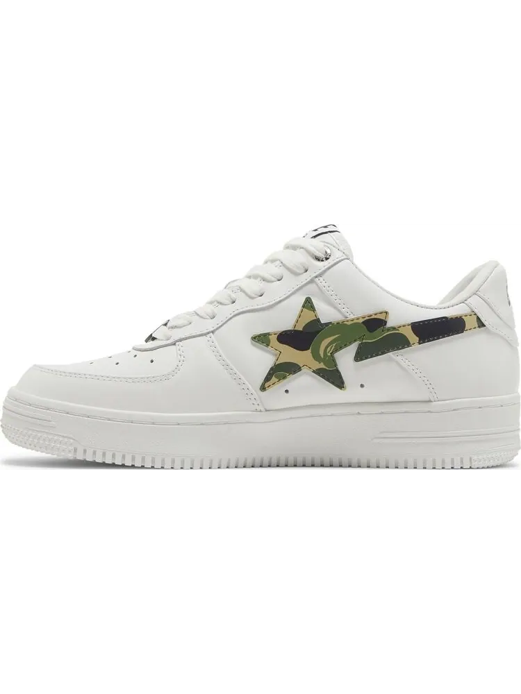 Кроссовки Bapesta ABC Camo - Green 2022 — изображение 3 из 8, белый