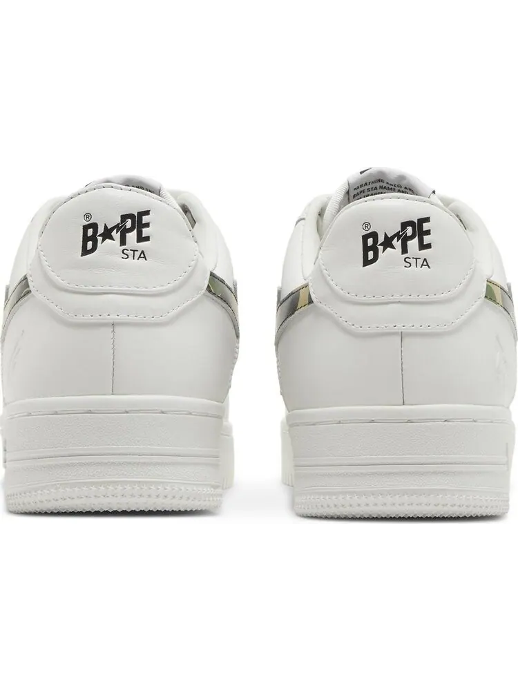 Кроссовки Bapesta ABC Camo - Green 2022 — изображение 6 из 8, белый