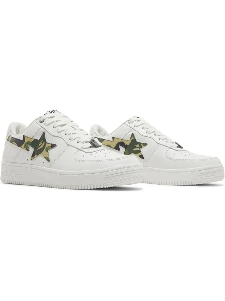 Кроссовки Bapesta ABC Camo - Green 2022 — изображение 8 из 8, белый