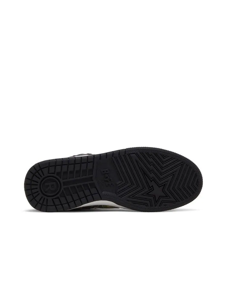 Кеды BAPE Sk8 Sta 'Alternate Black Camo' — изображение 5 из 9, черный