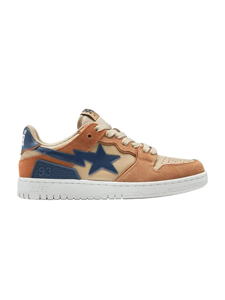 Кроссовки BAPE Sk8 Sta #4 M1 — изображение 1 из 1, бежевый