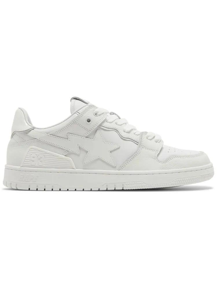 Кроссовки BAPE Sk8 Sta #3 M1 'White' — изображение 1 из 8, белый