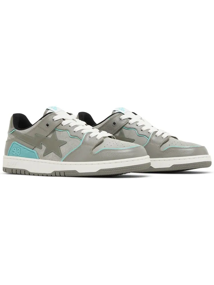 Кроссовки BAPE Sk8 Sta #2 M1 'Grey' — изображение 8 из 8, серый