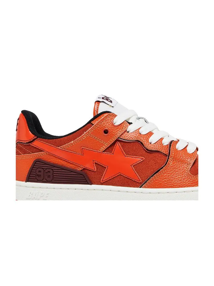 Кроссовки BAPE Sk8 Sta #2 M1 — изображение 2 из 8, оранжевый