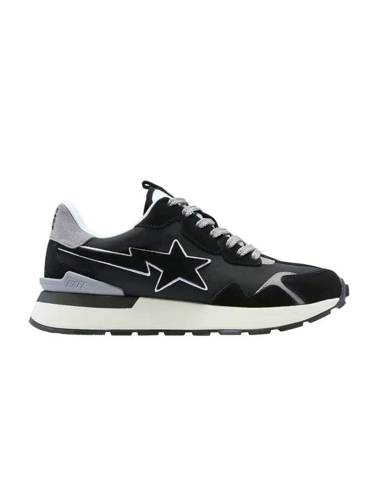Кроссовки BAPE Roadsta Express #3 M1 Black — изображение 1 из 1, черный