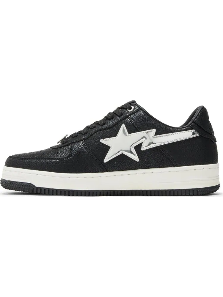 Кроссовки GOAT x Bapesta M2 Black — изображение 3 из 8, черный