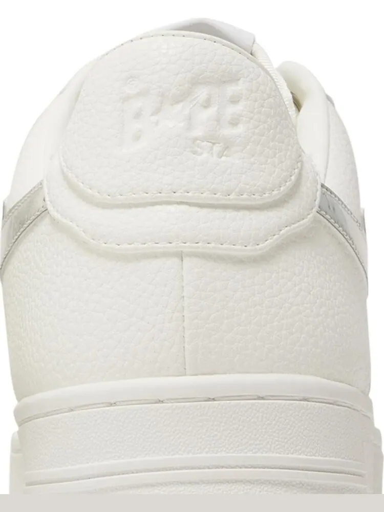 Кроссовки GOAT x Bapesta M2 White — изображение 7 из 8, белый