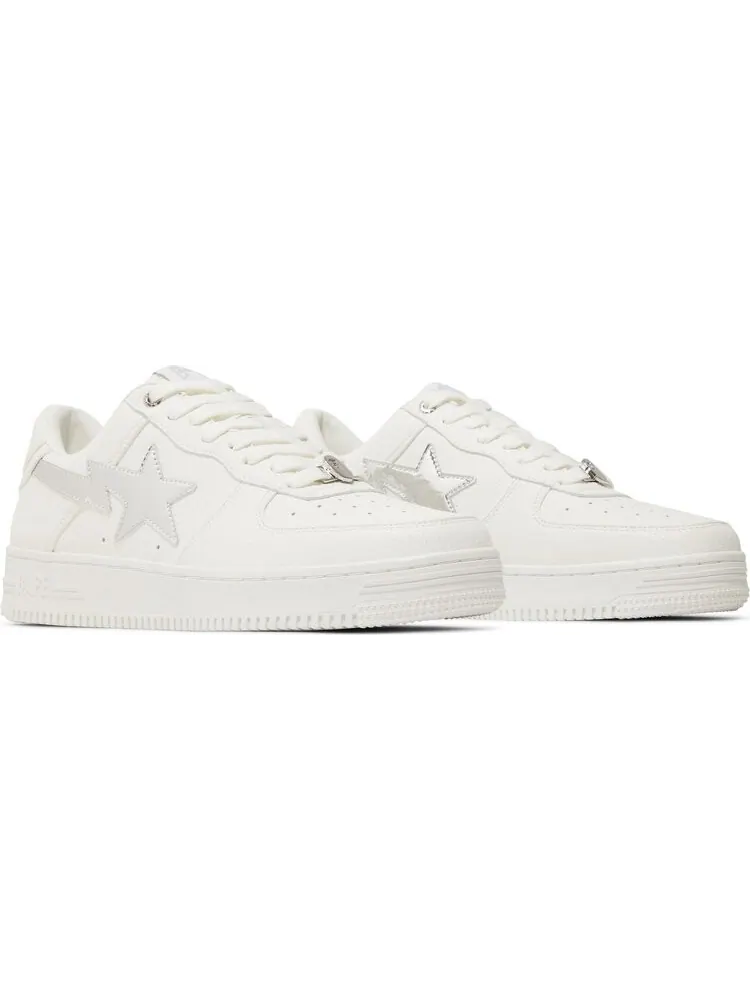 Кроссовки GOAT x Bapesta M2 White — изображение 8 из 8, белый