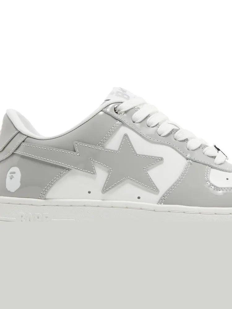 Кроссовки Bapesta #5 Light Grey — изображение 2 из 8, серый