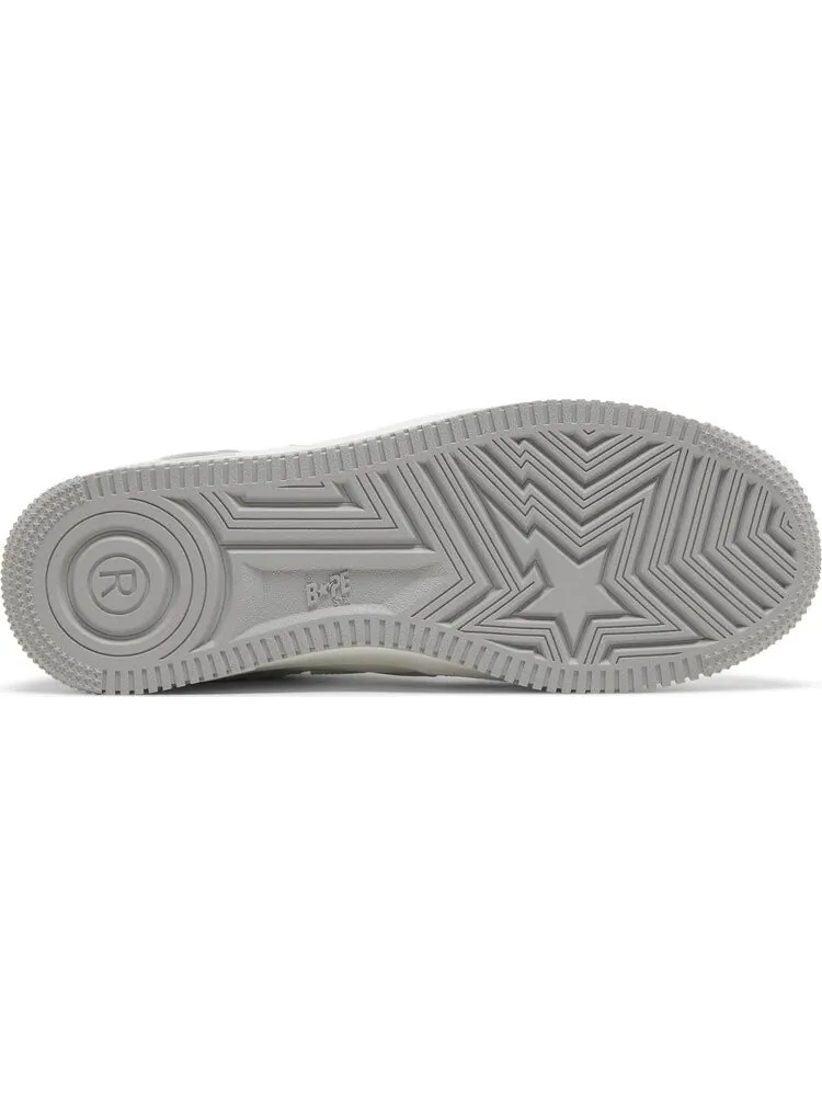 Кроссовки Bapesta #5 Light Grey — изображение 4 из 8, серый