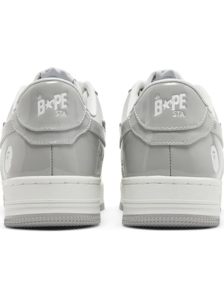 Кроссовки Bapesta #5 Light Grey — изображение 6 из 8, серый