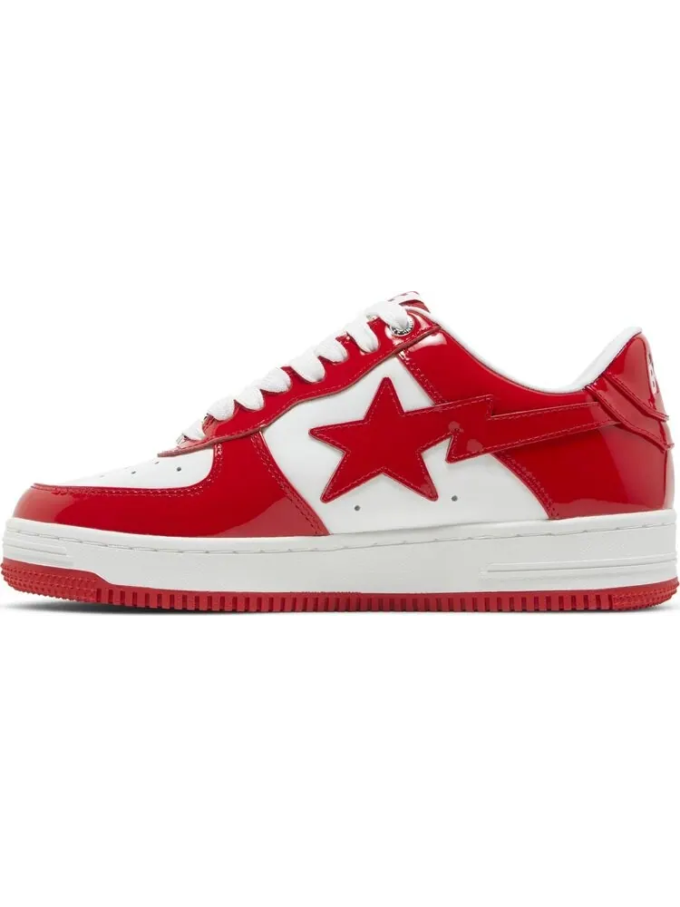Кроссовки Bapesta #5 Red — изображение 3 из 7, красный