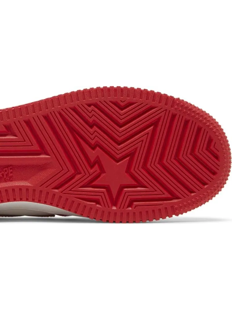 Кроссовки Bapesta #5 Red — изображение 5 из 7, красный